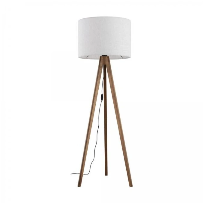 Lampa podłogowa drewniane nogi kolor orzech GRAND 16004 TK Lighting