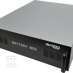 Moduł zasilania UPS (Battery Pack) 3U, 12V 16x7AH, do modelu AP-PX3KR AVIZIO POWER AP-PX3KR-BP Moduł zasilania UPS (Battery Pack) 3U, 12V 16x7AH, do modelu AP-PX3KR AVIZIO POWER AP-PX3KR-BP