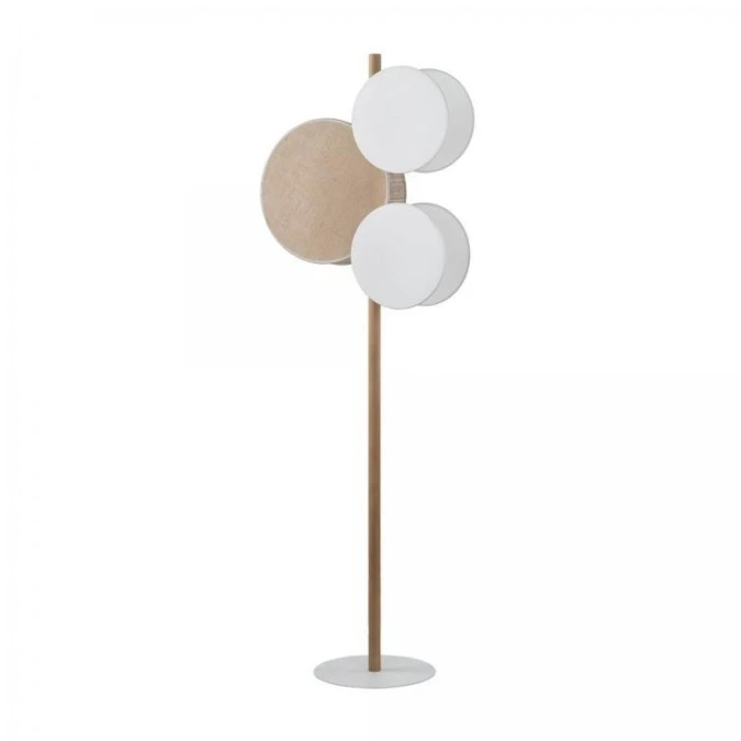 Lampa podłogowa 125cm PULSE Biała 3xE27 5960 TK Lighting