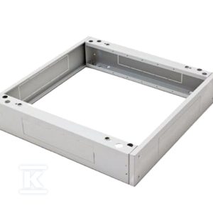 Cokół do szaf zewnętrznych 19″, szer. 600 x głęb. 450 mm x wys. 100mm, kolor szary ALANTEC SA-CS-SZ-600-450-S