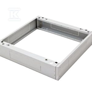 Cokół do szaf zewnętrznych 19″, szer. 600 x głęb. 600 mm x wys. 100mm, kolor szary ALANTEC SA-CS-SZ-600-600-S