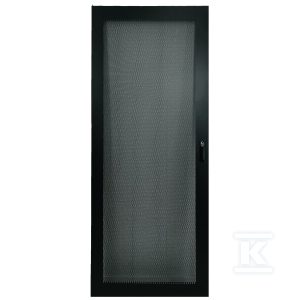 Drzwi perforowane 42U do szaf 600×600 oraz 600×800 Q-LANTEC SS-DP-600-01-C