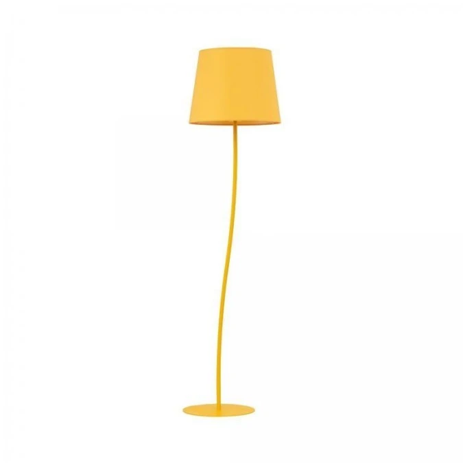 Lampa podłogowa żółta 150cm E27 NICOLA 6645 TK Lighting