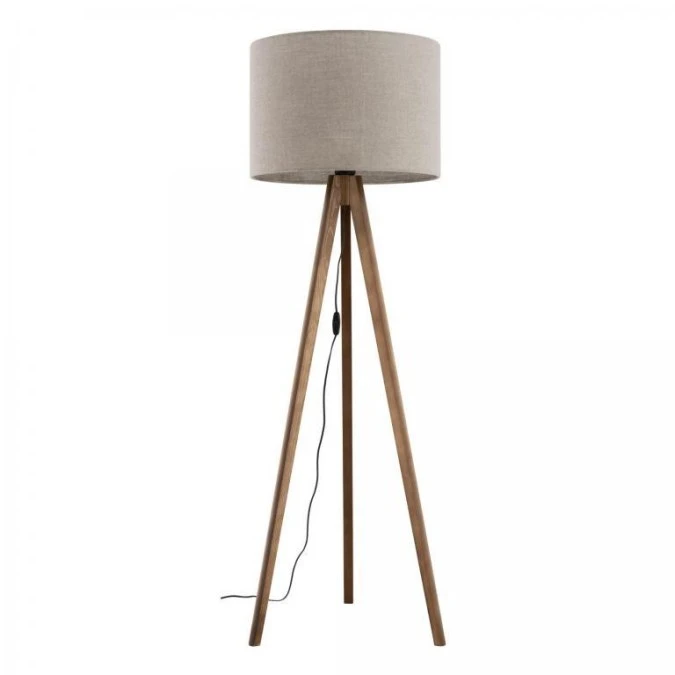 Lampa podłogowa GRAND ORZECH do salonu w stylu boho 16018 TK Lighting