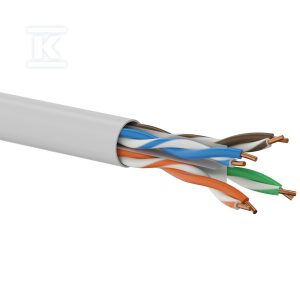 Kabel U/UTP kat.6A, sieciowy, skrętka, LSOH, Dca 4x2x23 AWG, 10Gb/s, gwarancja 10 lat, szary, 500m – Q-LANTEC KIU6ALSOH500DQ Kabel U/UTP kat.6A, sieciowy, skrętka, LSOH, Dca 4x2x23 AWG, 10Gb/s, gwarancja 10 lat, szary, 500m – Q-LANTEC KIU6ALSOH500DQ