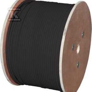 Kabel U/UTP kat.5e, teleinformatyczny, PE zewnętrzny suchy, Fca 4x2x24 AWG, 1Gb/s, czarny, 500m – ALANTEC KIU5OUTS500 Kabel U/UTP kat.5e, teleinformatyczny, PE zewnętrzny suchy, Fca 4x2x24 AWG, 1Gb/s, czarny, 500m – ALANTEC KIU5OUTS500