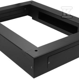Cokół do szaf stojących 19″, szer. 600 x głęb. 800 mm x wys. 100mm, kolor czarny Q-LANTEC SA-CS-SS-600-800-C