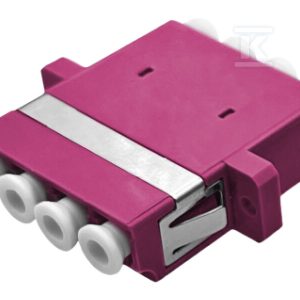 Adapter światłowodowy multimodowy OM4 LC quad ALANTEC FOA-LC-MMQ-4 Adapter światłowodowy multimodowy OM4 LC quad ALANTEC FOA-LC-MMQ-4