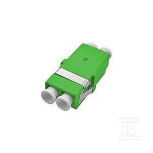 Adapter światłowodowy bezkołnierzowy jednomodowy SM LC/APC duplex ALANTEC FOA-LCA-SMDS Adapter światłowodowy bezkołnierzowy jednomodowy SM LC/APC duplex ALANTEC FOA-LCA-SMDS