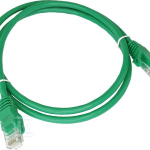 Patchcord U/UTP kat.5e PVC 0.25m zielony ALANTEC KKU5ZIE0.25 Patchcord U/UTP kat.5e PVC 0.25m zielony ALANTEC KKU5ZIE0.25