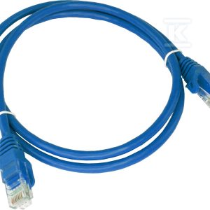 Patchcord U/UTP kat.6 PVC 0.5m niebieski ALANTEC KKU6NIE0.5 Patchcord U/UTP kat.6 PVC 0.5m niebieski ALANTEC KKU6NIE0.5