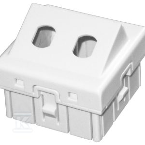 Adapter podwójny 2xST 45×45 kątowy ALANTEC OS017 Adapter podwójny 2xST 45×45 kątowy ALANTEC OS017