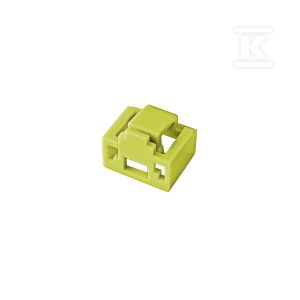 Blokada gniazda RJ45 przed nieautoryzowanym wpięciem, kolor żółty (opakowanie 24 szt. + klucz) ALANTEC WT-BG-06 Blokada gniazda RJ45 przed nieautoryzowanym wpięciem, kolor żółty (opakowanie 24 szt. + klucz) ALANTEC WT-BG-06