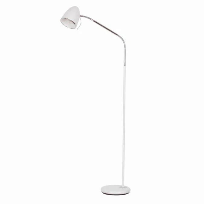 Lampa podłogowa KAJTEK I biała do pokoju dziecka K‑MT‑201 BIAŁY Kaja Lighting