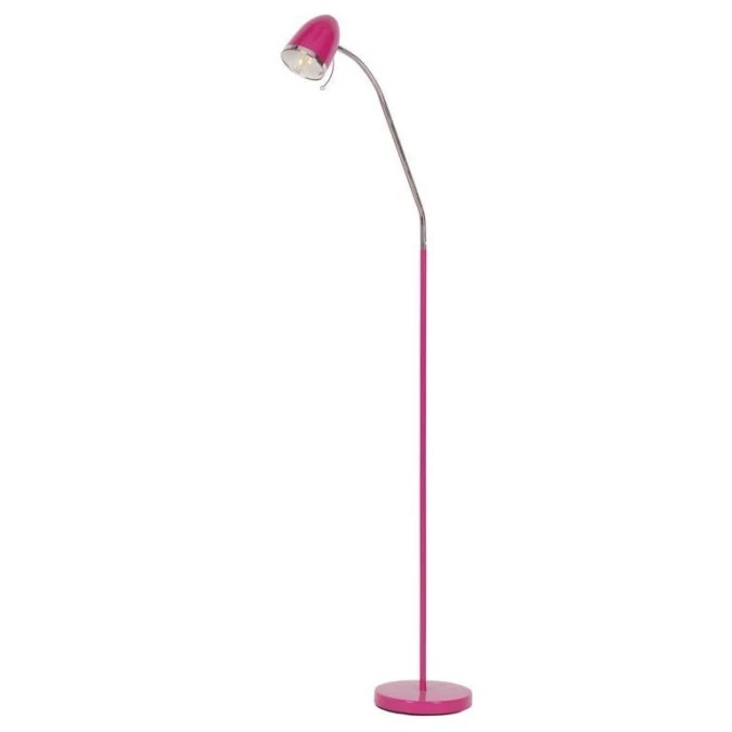 Lampa podłogowa KAJTEK I różowa do pokoju dziewczynki K‑MT‑201 RÓŻOWY Kaja Lighting