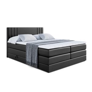 Łóżko kontynentalne z pojemnikiem i materacem H3|H4 IDRIKO KING 120×200 cm 237592 Łóżko kontynentalne z pojemnikiem i materacem H3|H4 IDRIKO KING 120×200 cm 237592