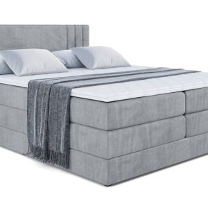 Łóżko kontynentalne z pojemnikiem i materacem H3|H4 IDRIKO KING 140×200 cm 237729 Łóżko kontynentalne z pojemnikiem i materacem H3|H4 IDRIKO KING 140×200 cm 237729