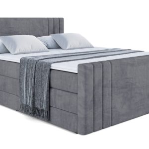 Łóżko kontynentalne z pojemnikiem i materacem H3|H4 IDRIKO-Z KING 120x200cm 237646 Łóżko kontynentalne z pojemnikiem i materacem H3|H4 IDRIKO-Z KING 120x200cm 237646