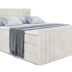 Łóżko kontynentalne z pojemnikiem i materacem H3|H4 IDRIKO-Z KING 120x200cm 237667 Łóżko kontynentalne z pojemnikiem i materacem H3|H4 IDRIKO-Z KING 120x200cm 237667