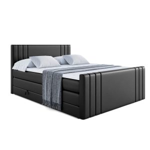 Łóżko kontynentalne z pojemnikiem i materacem H3|H4 IDRIKO-Z KING 140x200cm 237201 Łóżko kontynentalne z pojemnikiem i materacem H3|H4 IDRIKO-Z KING 140x200cm 237201