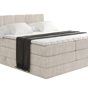 Łóżko kontynentalne z pojemnikiem i materacem H3|H4 LIRO KING 120×200 cm 525255 Łóżko kontynentalne z pojemnikiem i materacem H3|H4 LIRO KING 120×200 cm 525255