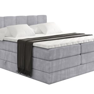Łóżko kontynentalne z pojemnikiem i materacem H3|H4 LIRO KING 120×200 cm 525279 Łóżko kontynentalne z pojemnikiem i materacem H3|H4 LIRO KING 120×200 cm 525279