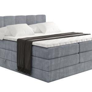 Łóżko kontynentalne z pojemnikiem i materacem H3|H4 LIRO KING 180×200 cm 525202 Łóżko kontynentalne z pojemnikiem i materacem H3|H4 LIRO KING 180×200 cm 525202