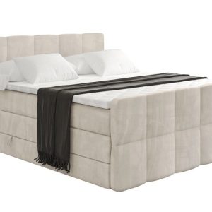 Łóżko kontynentalne z pojemnikiem i materacem H3|H4 LIRO-Z KING 120x200cm 525229 Łóżko kontynentalne z pojemnikiem i materacem H3|H4 LIRO-Z KING 120x200cm 525229