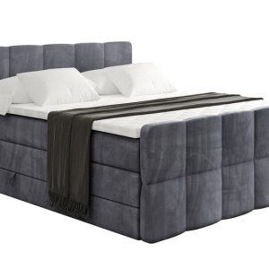 Łóżko kontynentalne z pojemnikiem i materacem H3|H4 LIRO-Z KING 160x200cm 525181 Łóżko kontynentalne z pojemnikiem i materacem H3|H4 LIRO-Z KING 160x200cm 525181