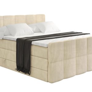 Łóżko kontynentalne z pojemnikiem i materacem H3|H4 LIRO-Z KING 160x200cm 525228 Łóżko kontynentalne z pojemnikiem i materacem H3|H4 LIRO-Z KING 160x200cm 525228