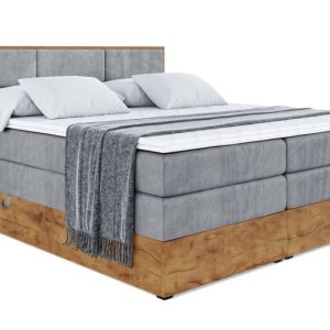 Łóżko kontynentalne z pojemnikiem i materacem H3|H4 LOLLI1 KING 120×200 cm 664436 Łóżko kontynentalne z pojemnikiem i materacem H3|H4 LOLLI1 KING 120×200 cm 664436