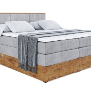 Łóżko kontynentalne z pojemnikiem i materacem H3|H4 LOLLI1 KING 140×200 cm 664501 Łóżko kontynentalne z pojemnikiem i materacem H3|H4 LOLLI1 KING 140×200 cm 664501