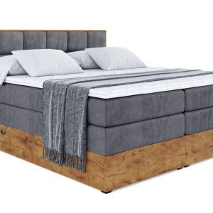Łóżko kontynentalne z pojemnikiem i materacem H3|H4 LOLLI2 KING 140×200 cm 664440 Łóżko kontynentalne z pojemnikiem i materacem H3|H4 LOLLI2 KING 140×200 cm 664440