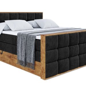 Łóżko kontynentalne z pojemnikiem i materacem H3|H4 LOLLI2-Z KING 160x200cm 654901 Łóżko kontynentalne z pojemnikiem i materacem H3|H4 LOLLI2-Z KING 160x200cm 654901