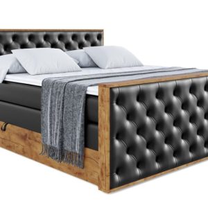 Łóżko kontynentalne z pojemnikiem i materacem H3|H4 LOLLI3-Z KING 120x200cm 654873 Łóżko kontynentalne z pojemnikiem i materacem H3|H4 LOLLI3-Z KING 120x200cm 654873