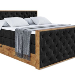 Łóżko kontynentalne z pojemnikiem i materacem H3|H4 LOLLI3-Z KING 160x200cm 654620 Łóżko kontynentalne z pojemnikiem i materacem H3|H4 LOLLI3-Z KING 160x200cm 654620