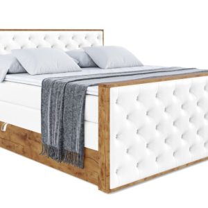 Łóżko kontynentalne z pojemnikiem i materacem H3|H4 LOLLI3-Z KING 160x200cm 654614 Łóżko kontynentalne z pojemnikiem i materacem H3|H4 LOLLI3-Z KING 160x200cm 654614