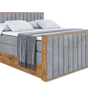 Łóżko kontynentalne z pojemnikiem i materacem H3|H4 LOLLI4-Z KING 140x200cm 654570 Łóżko kontynentalne z pojemnikiem i materacem H3|H4 LOLLI4-Z KING 140x200cm 654570