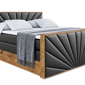 Łóżko kontynentalne z pojemnikiem i materacem H3|H4 LOLLI6-Z KING 200x200cm 654749 Łóżko kontynentalne z pojemnikiem i materacem H3|H4 LOLLI6-Z KING 200x200cm 654749