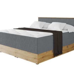 Łóżko kontynentalne z pojemnikiem i materacem H3|H4 LOLLI9 KING 200×200 992134 Łóżko kontynentalne z pojemnikiem i materacem H3|H4 LOLLI9 KING 200×200 992134