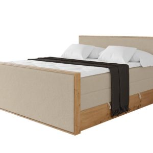 Łóżko kontynentalne z pojemnikiem i materacem H3|H4 LOLLI9-Z KING 120×200 992315 Łóżko kontynentalne z pojemnikiem i materacem H3|H4 LOLLI9-Z KING 120×200 992315