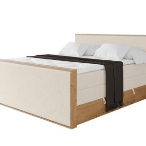 Łóżko kontynentalne z pojemnikiem i materacem H3|H4 LOLLI9-Z KING 140×200 992077 Łóżko kontynentalne z pojemnikiem i materacem H3|H4 LOLLI9-Z KING 140×200 992077
