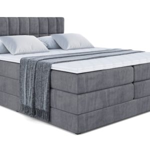 Łóżko kontynentalne z pojemnikiem i materacem H3|H4 MIAMI KING 120×200 cm 208288 Łóżko kontynentalne z pojemnikiem i materacem H3|H4 MIAMI KING 120×200 cm 208288