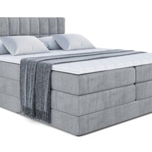 Łóżko kontynentalne z pojemnikiem i materacem H3|H4 MIAMI KING 140×200 cm 208299 Łóżko kontynentalne z pojemnikiem i materacem H3|H4 MIAMI KING 140×200 cm 208299