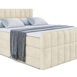 Łóżko kontynentalne z pojemnikiem i materacem H3|H4 MIAMI-Z KING 180x200cm 235724 Łóżko kontynentalne z pojemnikiem i materacem H3|H4 MIAMI-Z KING 180x200cm 235724