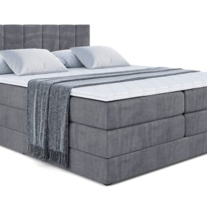 Łóżko kontynentalne z pojemnikiem i materacem H3|H4 MOETI KING 120×200 cm 235494 Łóżko kontynentalne z pojemnikiem i materacem H3|H4 MOETI KING 120×200 cm 235494