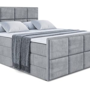 Łóżko kontynentalne z pojemnikiem i materacem H3|H4 NOVA-Z KING 120x200cm 443580 Łóżko kontynentalne z pojemnikiem i materacem H3|H4 NOVA-Z KING 120x200cm 443580