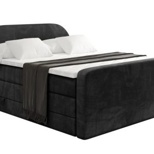 Łóżko kontynentalne z pojemnikiem i materacem H3|H4 NOX-Z KING 120x200cm 524903 Łóżko kontynentalne z pojemnikiem i materacem H3|H4 NOX-Z KING 120x200cm 524903
