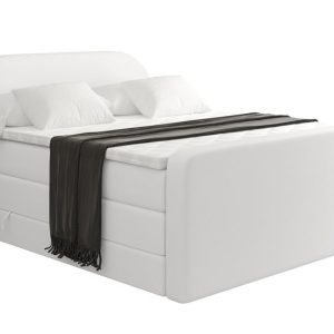 Łóżko kontynentalne z pojemnikiem i materacem H3|H4 NOX-Z KING 200x200cm 524617 Łóżko kontynentalne z pojemnikiem i materacem H3|H4 NOX-Z KING 200x200cm 524617
