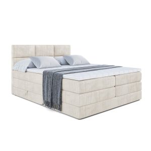 Łóżko kontynentalne z pojemnikiem i materacem H3|H4 OHIO KING 120×200 cm 208498 Łóżko kontynentalne z pojemnikiem i materacem H3|H4 OHIO KING 120×200 cm 208498